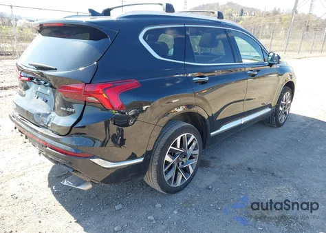 2023 Hyundai Santa Fe Calligraphy z USA, uszkodzony, nr VIN 5NMS5DAL3PH502280